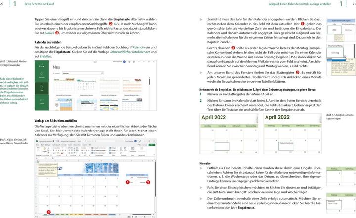 Produktbild Excel 2021 - Stufe 1: Grundlagen (Deutsch, Anja Schmid, Inge Baumeister, 2022)
