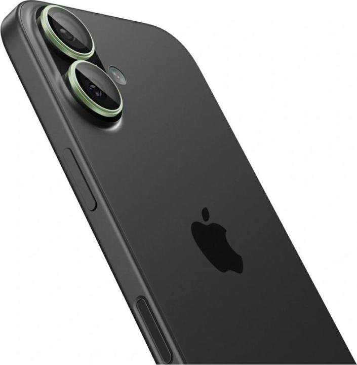 Immagine prodotto Spigen Glass tR EZ Fit Optik Pro 2 Pack (2 Pezzo/i, Apple iPhone 16 Plus, Apple iPhone 17, Apple iPhone 16)