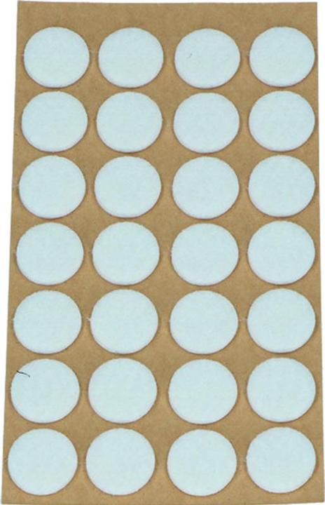 OK-Line Felt gliders round, self-adhesive (Felt gliders, 28 Piece)