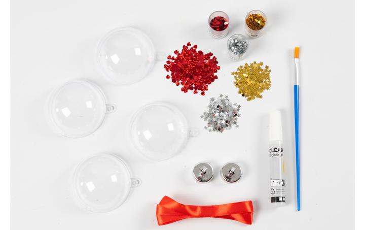 Immagine prodotto Creativ Company Set di palline di Natale con paillettes