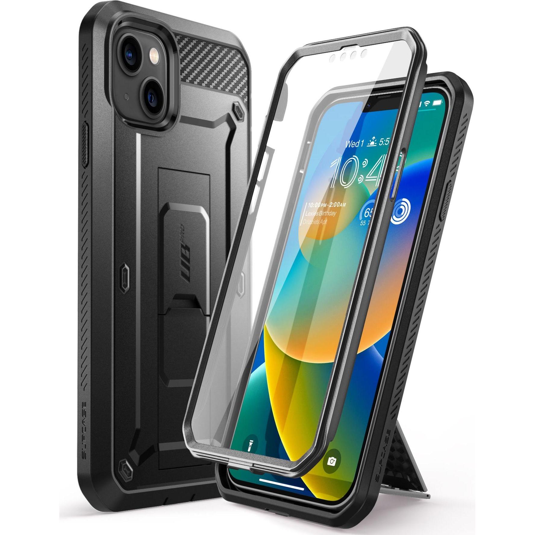 Supcase Unicorn Beetle Pro Series (Apple iPhone 14 Plus), Smartphone Hülle, Schwarz
