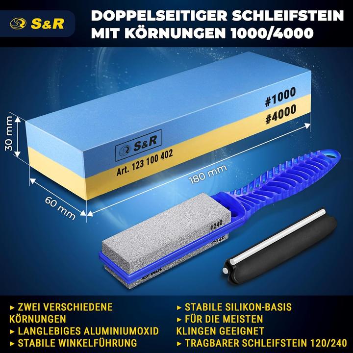 Immagine prodotto S&R Messerschleifstein Set