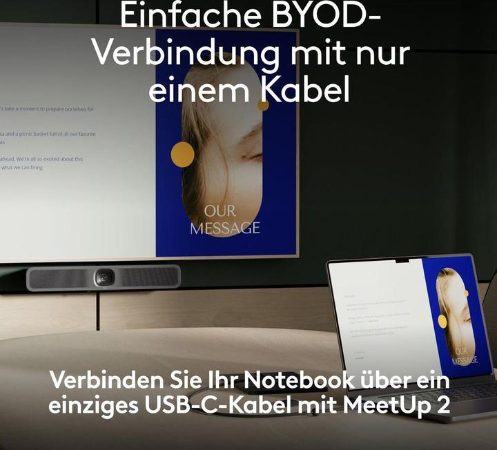 Produktbild Logitech Meetup 2 USB Kabel