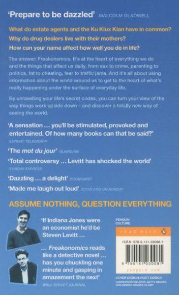 Produktbild Freakonomics, English Edition (Englisch, Dubner Stephen J., Levitt Steven D., 2006)