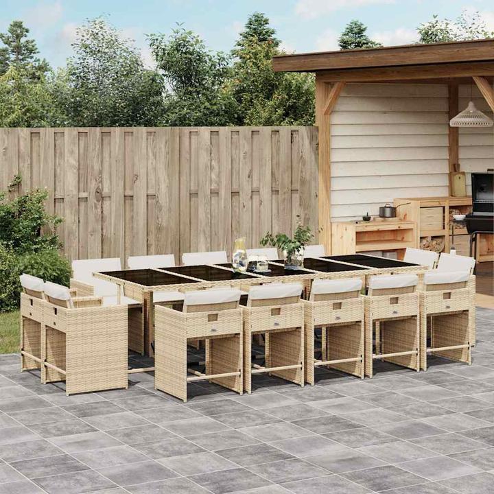 Produktbild vidaXL Garten Essgruppe (275 x 106 x 73 cm)