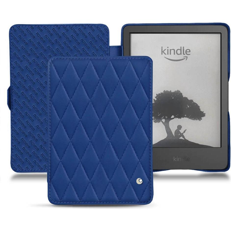 Noreve Lederschutzhülle horizontal (Kindle), Tablet Hülle, Blau