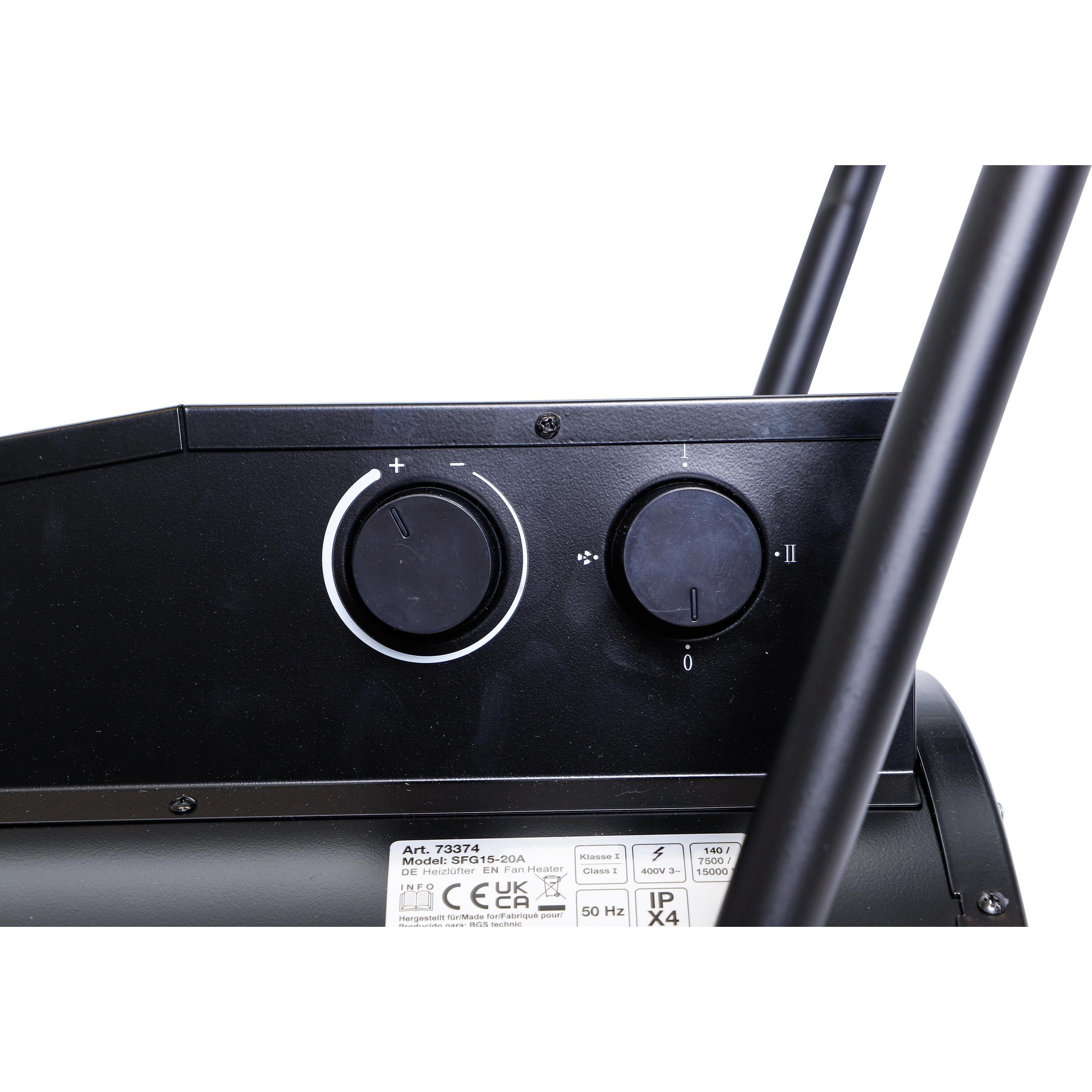 Thumbnail - BGS Heizlüfter elektrisch 15 kW, Heizlüfter