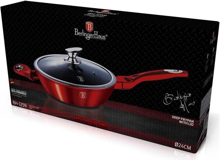 Produktbild BerlingerHaus GRANITE FRY 28cm Red METALLIC LINE BH-1260 (Aluminium, 28 x 7.50 cm)