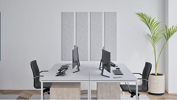 Produktbild eurokraft basic Akustik-Wandplatte (30 x 120 cm)