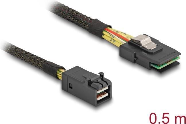 Image du produit Delock Câble Mini SAS HD x 4 connecteur SFF 8643 > Mini SAS x 4 connecteur SFF 8087 36 broches