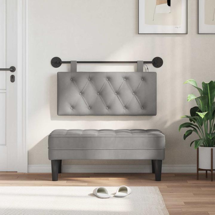 Actual product image vidaXL Modernes Kopfteil (90 x 7 x 55 cm)