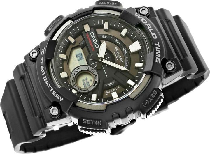 Produktbild Casio AEQ-110W-1AVDF Herrenuhr (Analoguhr, Sportuhr, Digitaluhr)