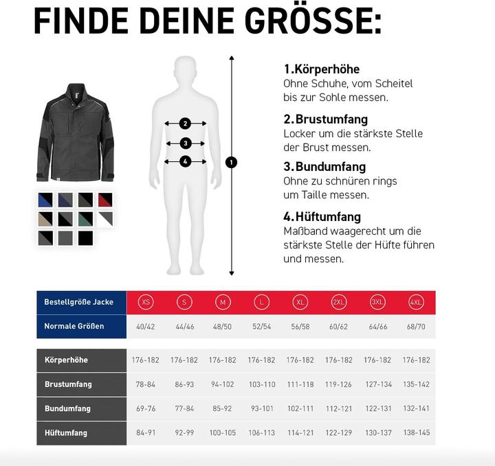 Produktbild Kübler Activiq Bundjacke (L)