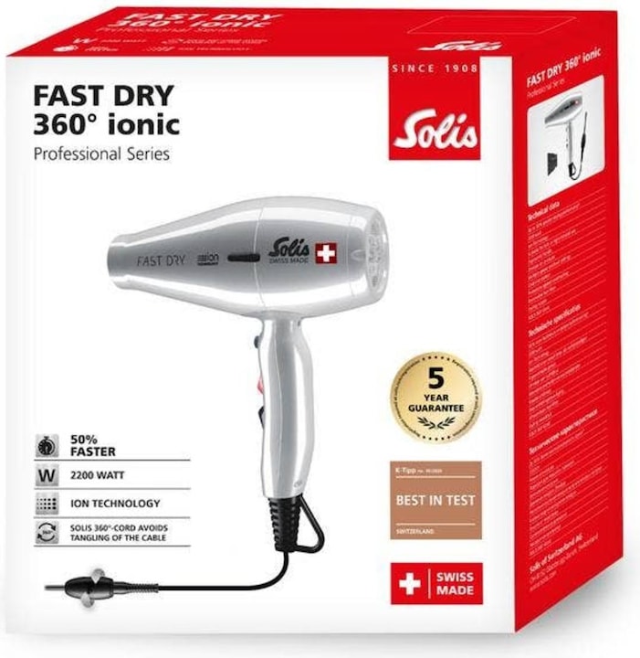 Actual product image Solis Fast Dry 360° ionic