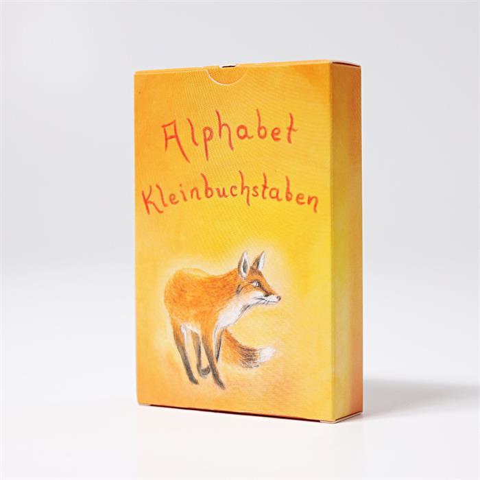 Actual product image Grimm's Alphabet, lowercase letters (German, English)