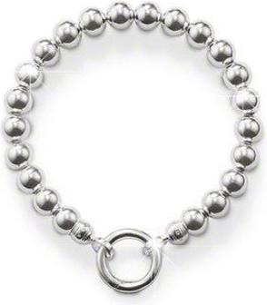 Produktbild Hermex Massiv Armband versilbert - 19cm Silbrig (19 cm, Versilberter Metalllegierung)