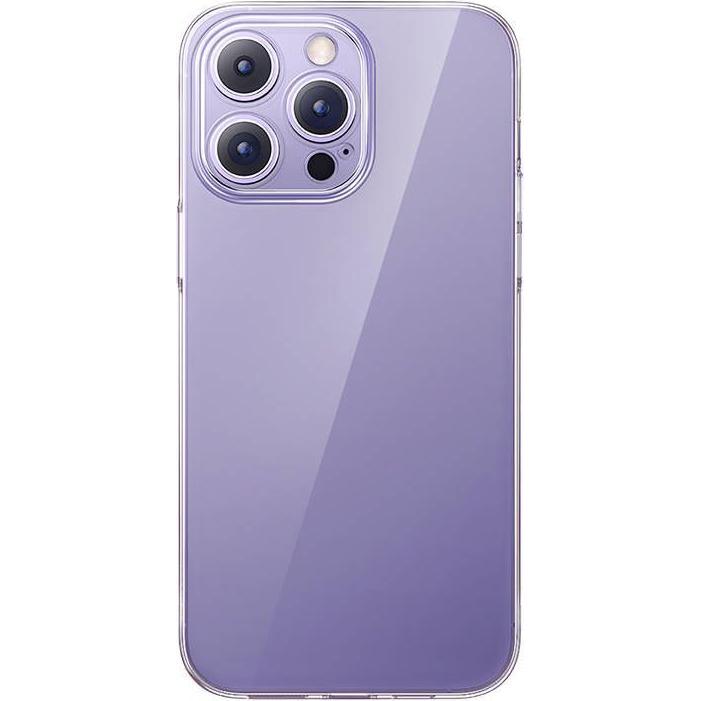 Baseus Phone Case for iP 14 PRO OS-Lucent Series (Clear) (Apple iPhone 14 Pro), Smartphone Hülle, Transparent