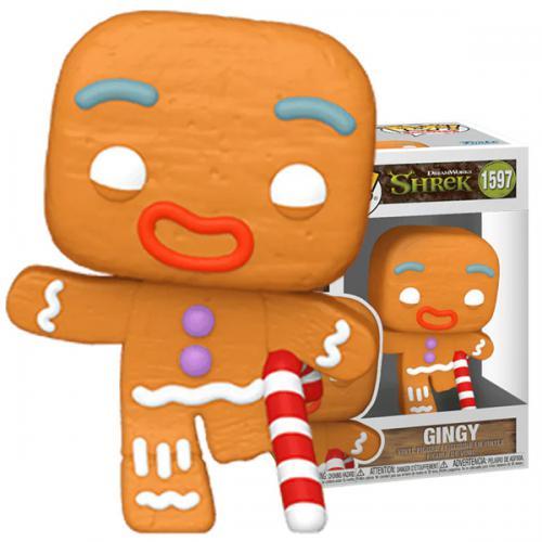 Actual product image Funko Shrek POP! movies vinyl figure 30th Anniversary Gingerbread man 9 cm