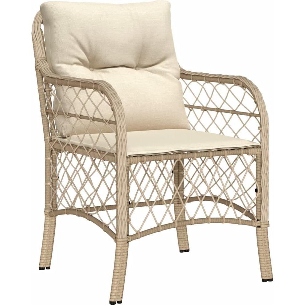 VidaXL, Gartenstühle, 10-tlg. Garten-Lounge-Set mit Kissen