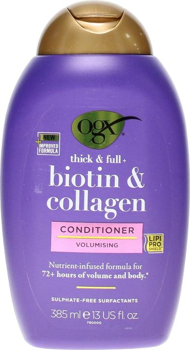 Produktbild Ogx ORGANIX Conditioner Spülung mit Biotin & Collagen 385ml (385 ml)