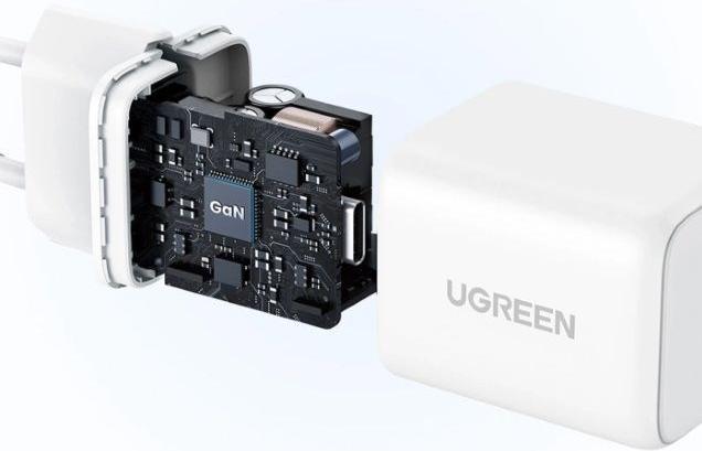 Produktbild Ugreen - Wall Charger X513 (65009) - USB-C, GaN, Fast Charging, 30W, QC4, 5V/3A - White (30 W, 1 Port)