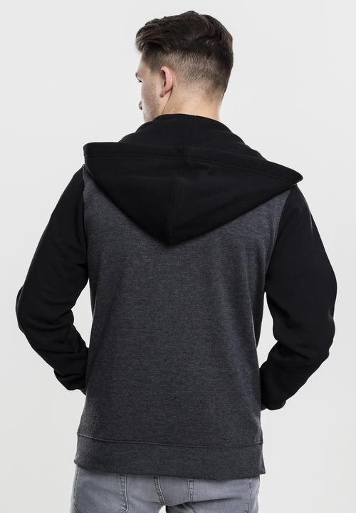 Produktbild Urban Classics 3- Tone Sweat Zip Hoody (M)