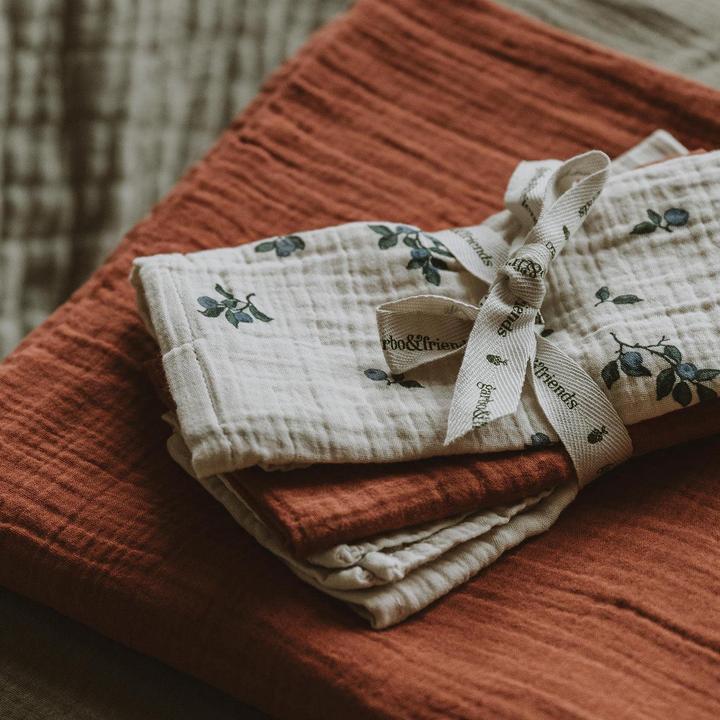 Image du produit Garbo & Friends 3 paquets de mousselines Berry (40 cm, 40 cm)