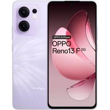 OPPO 13 F (256 GB, Plume Purple, 6.67", Dual SIM, 5G), Smartphone, Violett