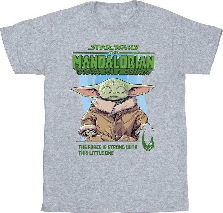 Image du produit Star Wars - T-shirt THE MANDALORIAN THE FORCE IS STRONG - Homme (XXL)