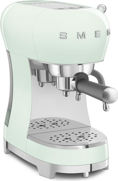 Actual product image Smeg ECF02PGEU Portafilter espresso/coffee machine Pastel green (EU plug)