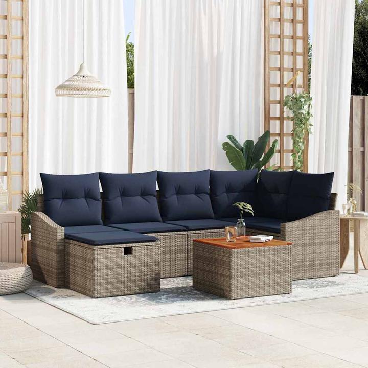 Actual product image vidaXL Gartensofa-set