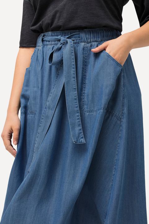 Actual product image Ulla Popken Denim Look Lyocell Skirt (50, 52)