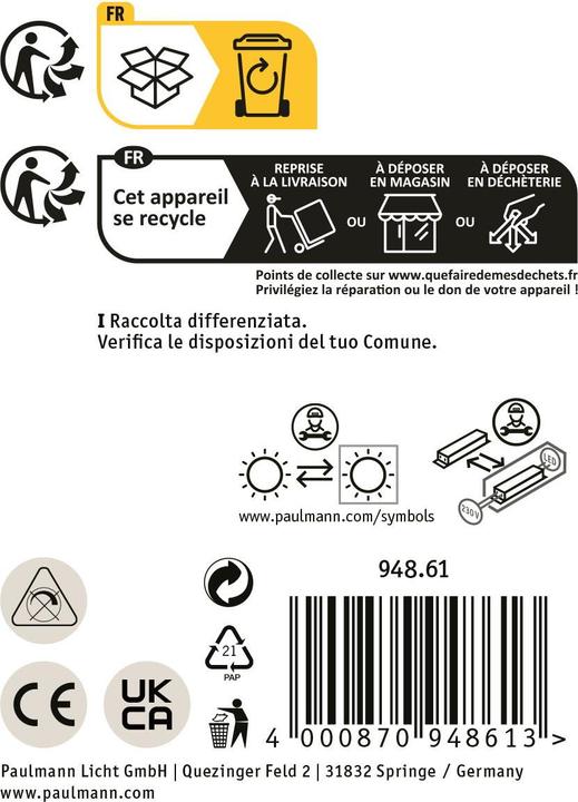 Image du produit Paulmann Juntea (800 lm, IP44)