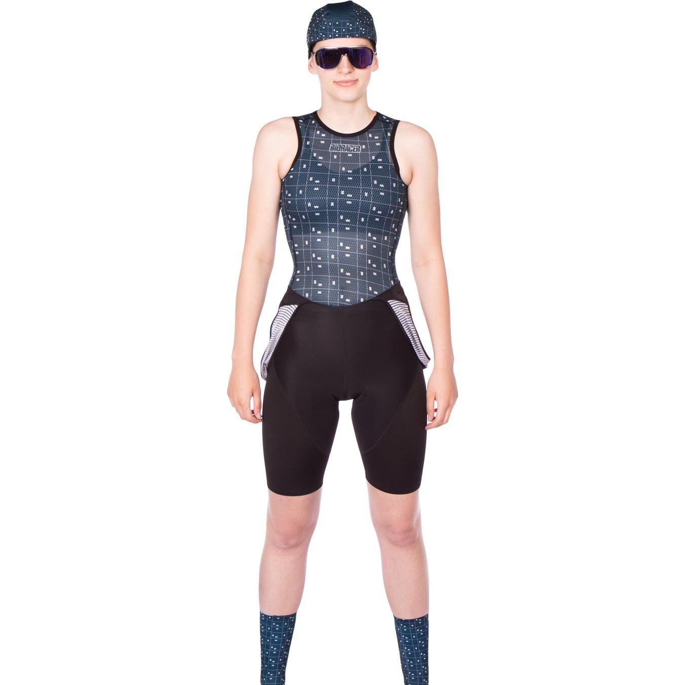 Thumbnail - Bioracer, Damen, Funktionsshirt, NS Bit Map (S), Türkis, S