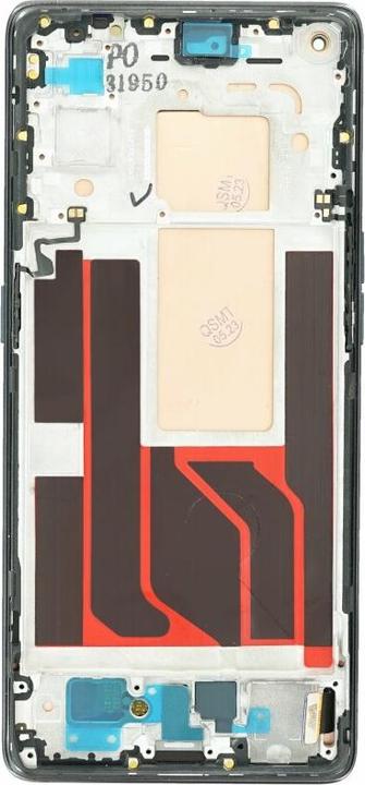 Actual product image OEM Display Unit + Frame for OPPO Reno6 Pro 5G black (Display, Oppo Reno 6 Pro 5G)