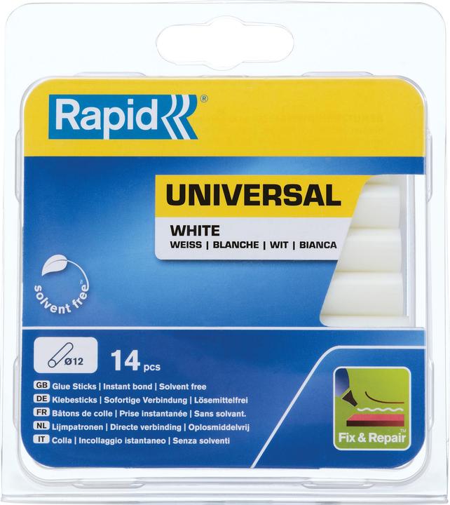 Immagine prodotto Rapid Colla bianca universale in stick Ø12x94mm 14 pezzi