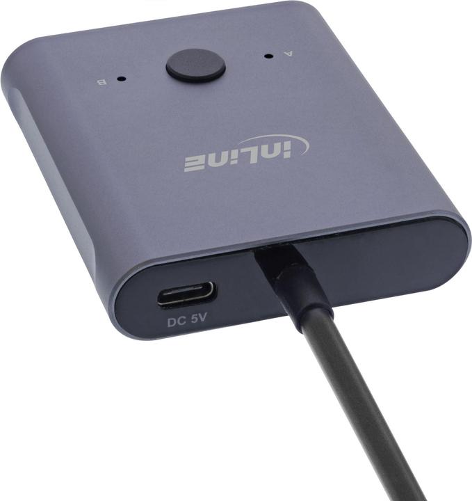 Actual product image InLine USB-C Switch