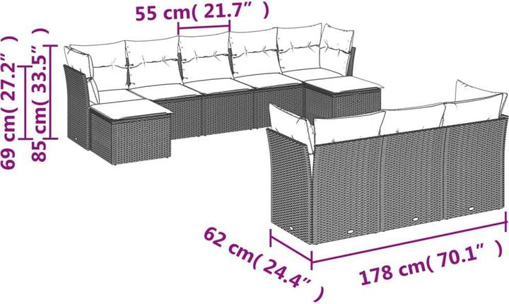 Produktbild vidaXL Magnus