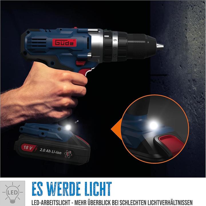 Immagine prodotto Güde Trapano a percussione BSB 18-201-30K (58504)