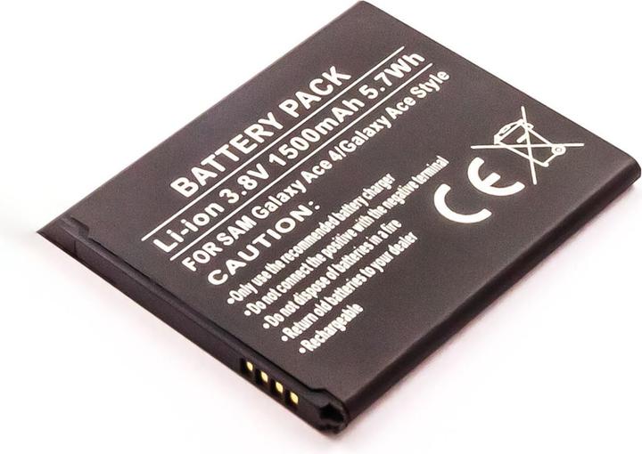Actual product image AGI 61554 - Battery - Samsung - Jitterbug Touch3 - Black - 1500 mAh - 3.8 V