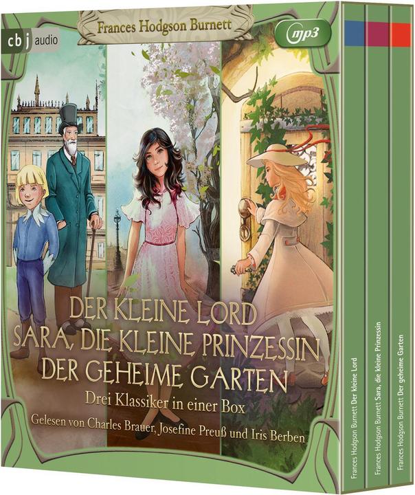 De kleine heer Sara, de kleine prinses De geheime G (Frances Hodgson Burnett, Charles Brouwer, Josefine Preuss, Iris Berben, Felix Mayer, Duits)