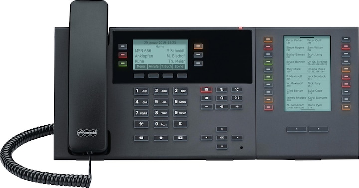 Produktbild Auerswald Telefon COMfortel D-210 schwarz
