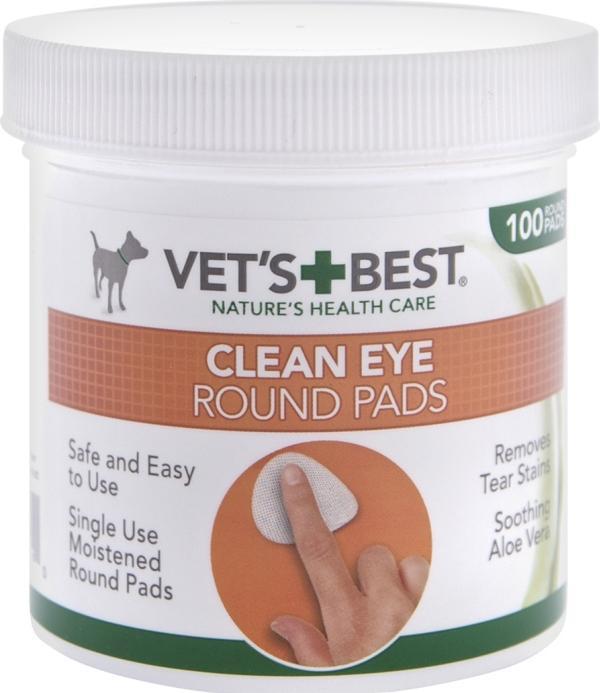 Vet's Best Clean Eye Round Pads (Dog)