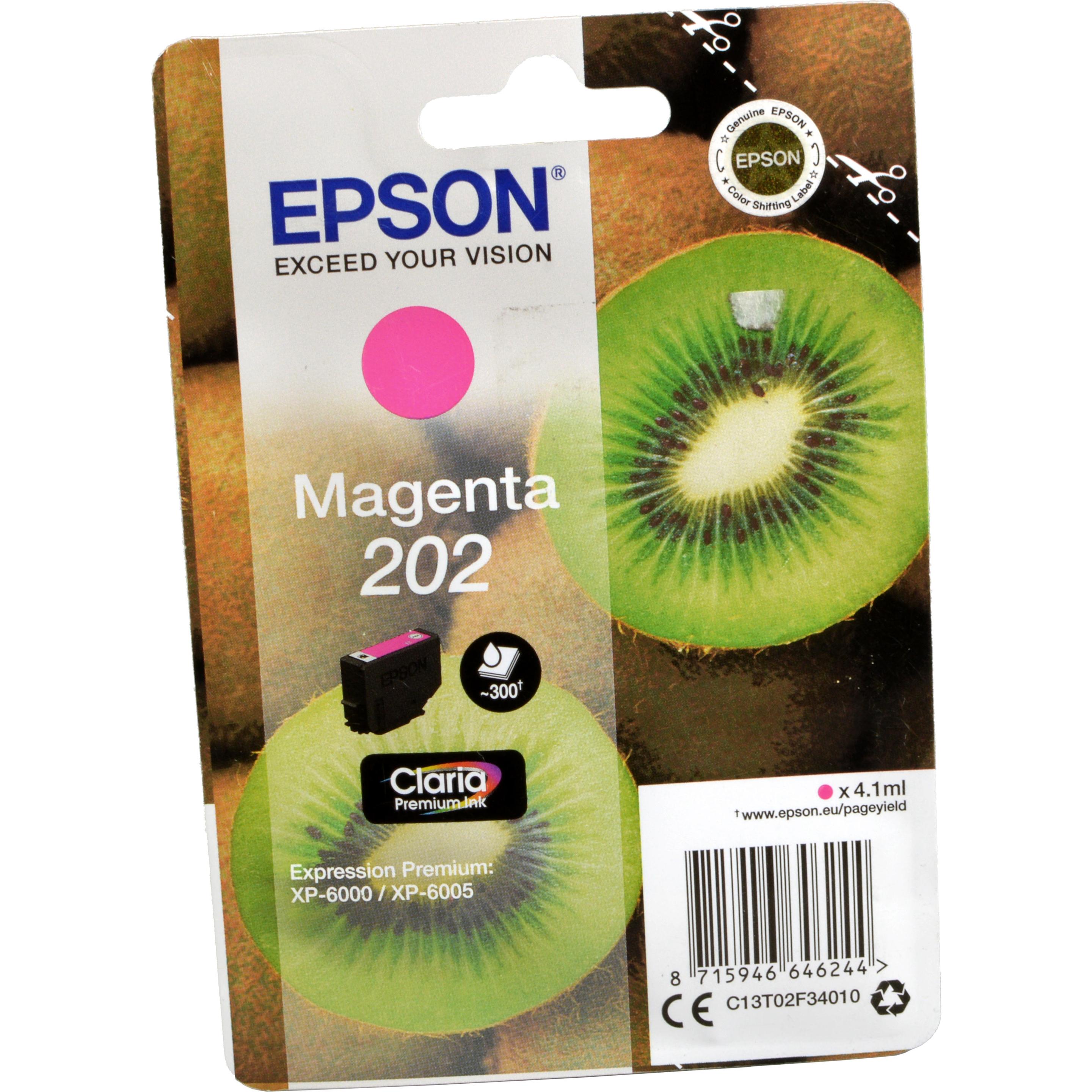 Epson, Druckerpatrone, 202 Claria Premium (M)