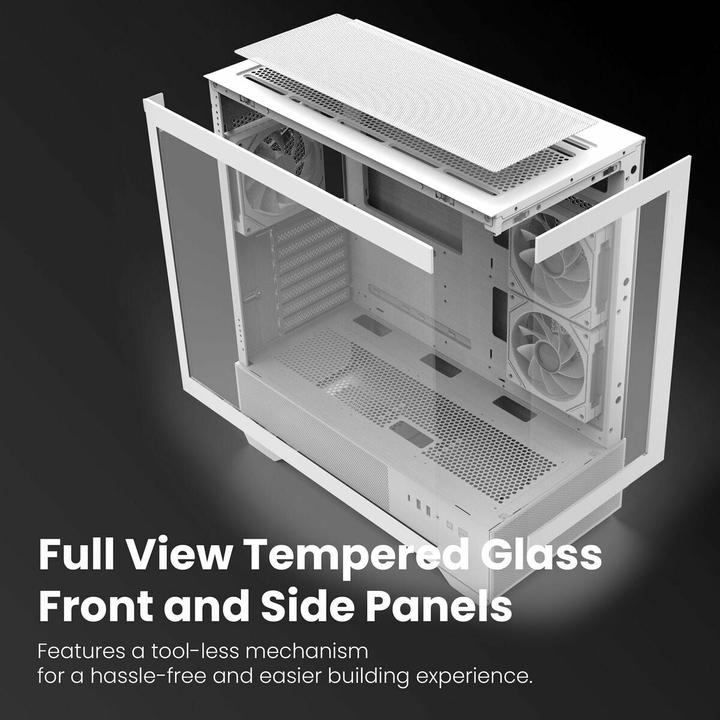 Actual product image Zalman Chronix White (ATX, mATX, Mini-ITX)