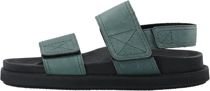 Actual product image Ca Shott Velcro Leather Flat Sandals (40)