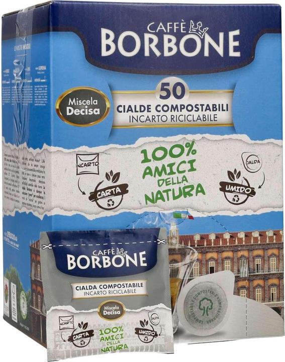 Immagine prodotto Caffè Borbone Baccelli Decisa (50 x Porta.)