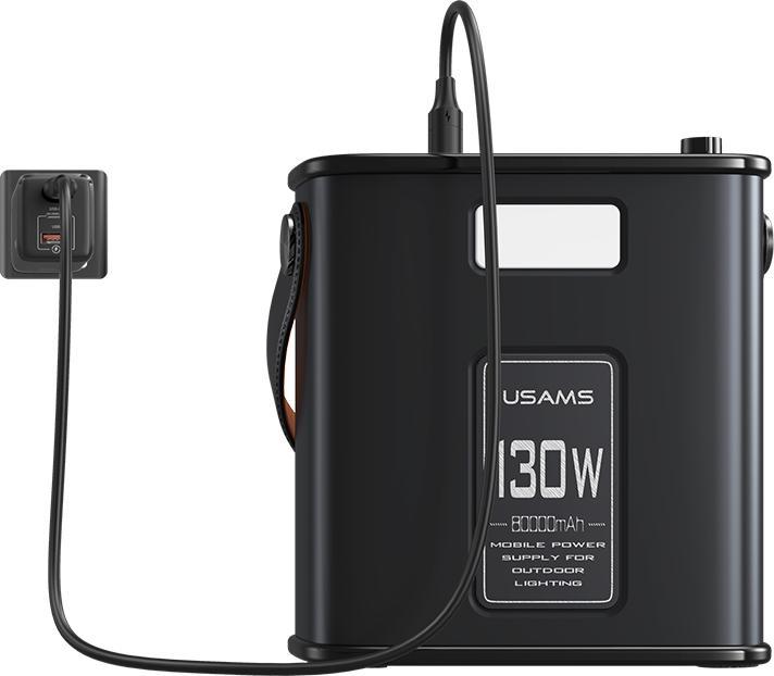 Actual product image Usams ST Quick Charging Set (80000 mAh, 130 W, 296 Wh)