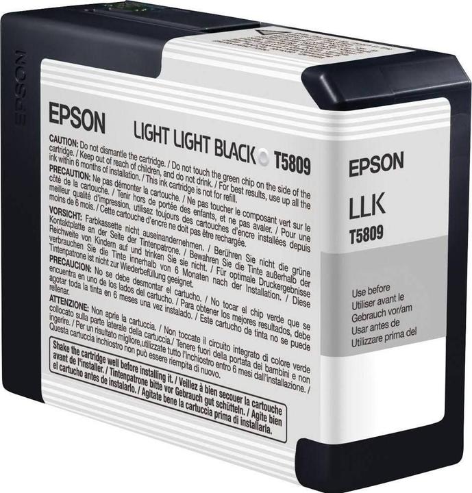 Actual product image Epson T5809 (FC, GY)