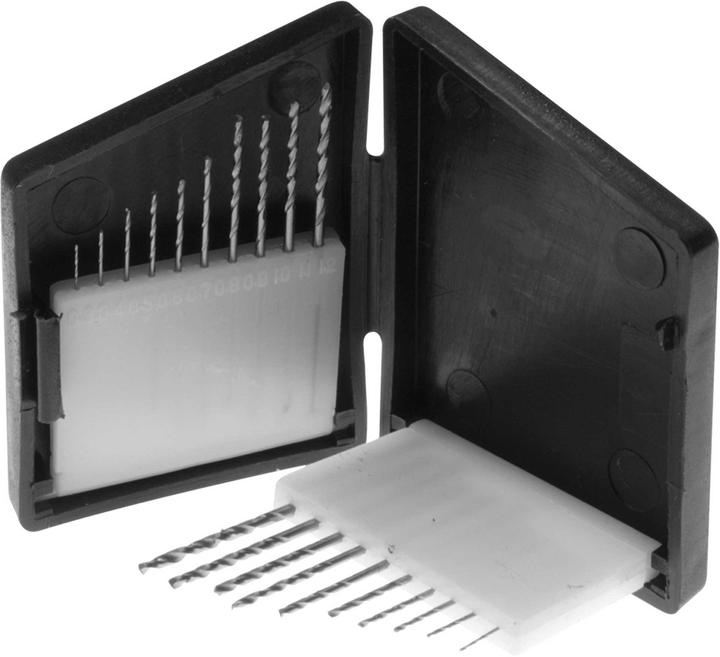 Actual product image Donau HSS drill bit set (1.3 mm, 2.2 mm, 2.3 mm, 1.4 mm, 1.8 mm, 1.6 mm, 2 mm, 1.5 mm, 2.5 mm, 2.4 mm)